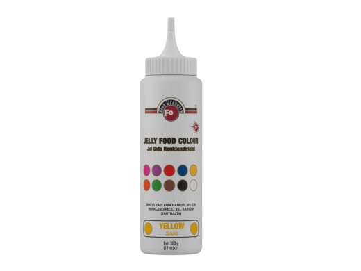 Fo Gıda Boyası Jel Sarı 300 g