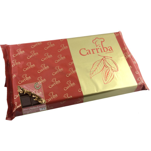 Carriba Kuvertur Ext. Bitter %55 2,5 kg