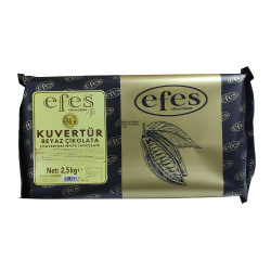 Efes %31,5 Fildişi Kuvertur Çikolata 2,5 kg