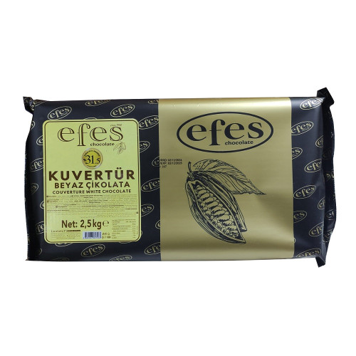 Efes %31,5 Fildişi Kuvertur Çikolata 2,5 kg