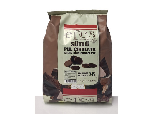 Efes %34 Sütlü Pul Çikolata 2,5 kg