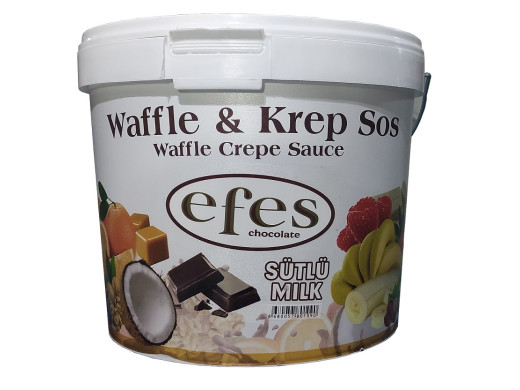 Efes Extra Waffle Sos Sütlü 10 kg