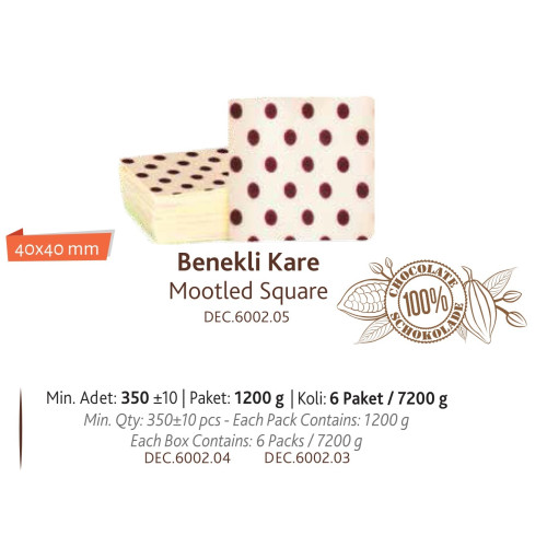 Barlo Dekor Kare Benekli 1250 g