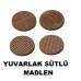 Mld Piyasa Yuvarlak Sütlü Madlen 3 kg