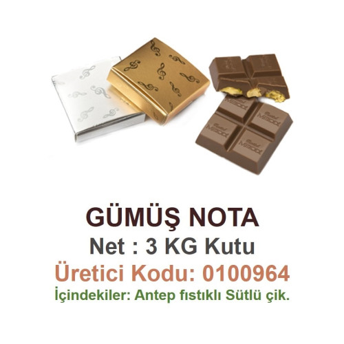 Mld Gümüş Nota 3 kg
