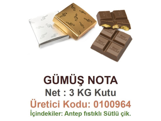 Mld Gümüş Nota 3 kg