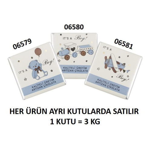 Mld Sargılı Madlen Mavi Bebek Sütlü 3 kg