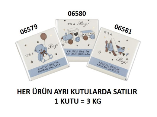Mld Sargılı Madlen Mavi Bebek Sütlü 3 kg