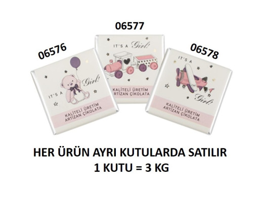 Mld Sargılı Madlen Pembe Bebek Sütlü 3 kg