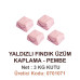 Mld Yaldızlı Fındık Kaplama Üzümlü Pembe 3 kg