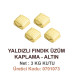 Mld Yaldızlı Fındık Kaplama Üzümlü Altın 3 kg