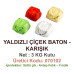 Mld Yaldızlı Çiçek Baton  Karışık 3 kg