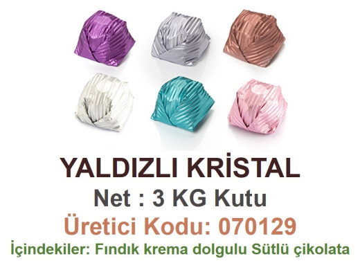 Mld Yaldızlı Kristal 3 kg
