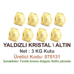 Mld Yaldızlı Kristal  Altın 3 kg