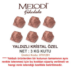 Mld Yaldızlı Kristal Özel / Kahverengi 3 kg