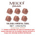 Mld Yaldızlı Kristal Özel / Kahverengi 3 kg