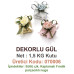 Mld Dekorlu Gül 1,5 kg
