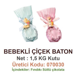 Mld Bebekli Çiçek Baton 1,5 kg