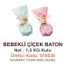 Mld Bebekli Çiçek Baton 1,5 kg