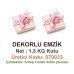 Mld Dekorlu Emzik Pembe 1,5 kg