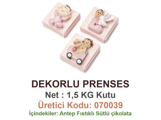 Mld Dekorlu Prenses 1,5 kg