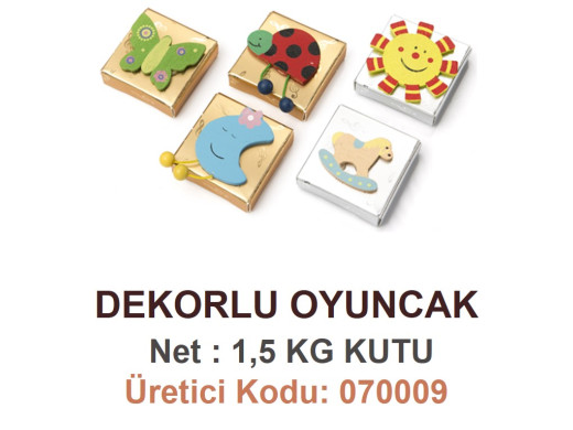 Mld Dekorlu Oyuncak 1,5 kg