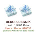 Mld Dekorlu Emzik Mavi 1,5 kg