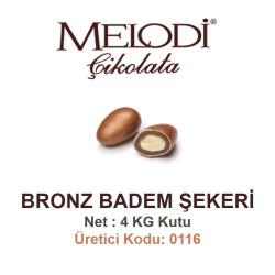 Mld Bronz Badem Şekeri 4 kg