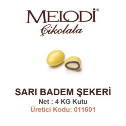 Mld Sarı Badem Şekeri 4 kg