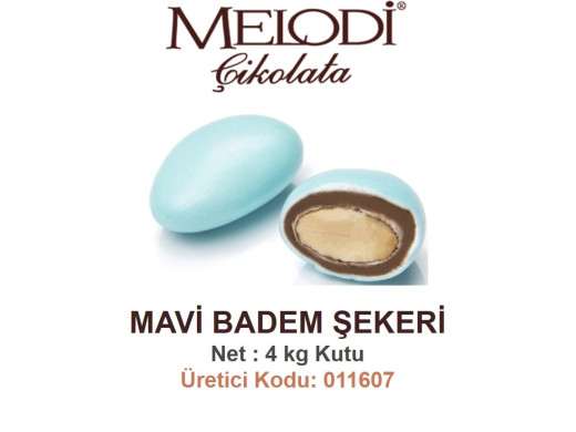 Mld Mavi Badem Şekeri 4 kg