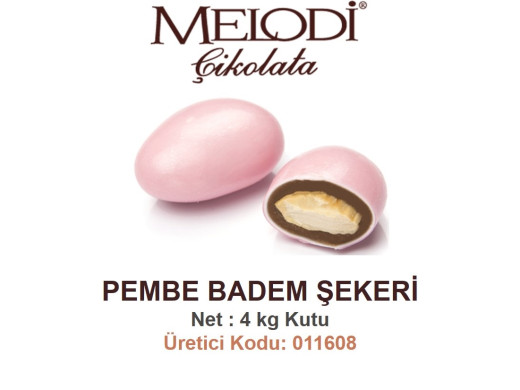 Mld Pembe Badem Şekeri 4 kg