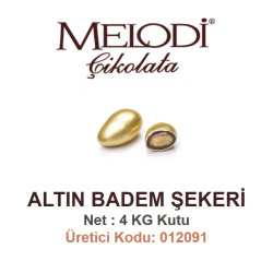 Mld Altın Badem Şekeri 4 kg