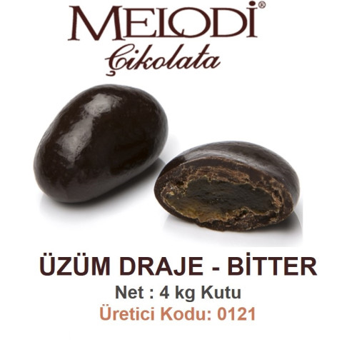 Mld Üzüm Draje Bitter 4 kg