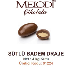 Mld Sütlü Badem Draje 4 kg