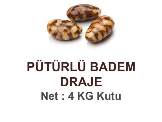 Mld Pütürlü Badem Draje 4 kg