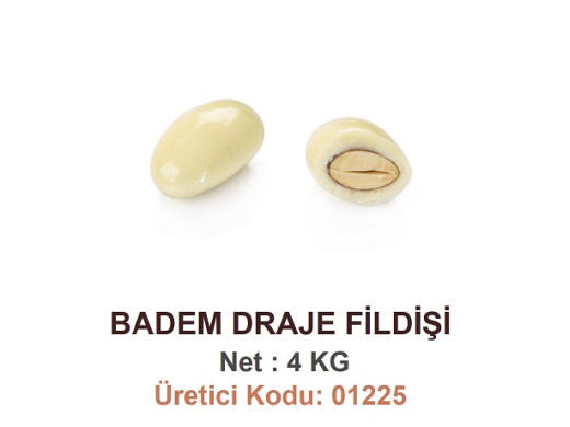 Mld Badem Draje Fildişi 4 kg