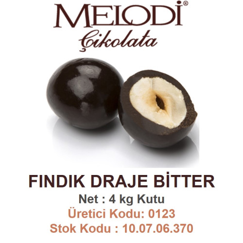 Mld Fındık Draje Bitter 4 kg
