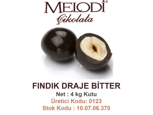 Mld Fındık Draje Bitter 4 kg