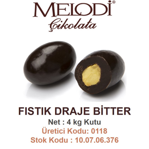 Mld Fıstık Draje Bitter 4 kg