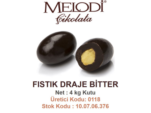Mld Fıstık Draje Bitter 4 kg