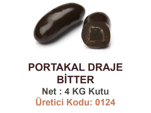 Mld Portakal Draje Bitter 4 kg