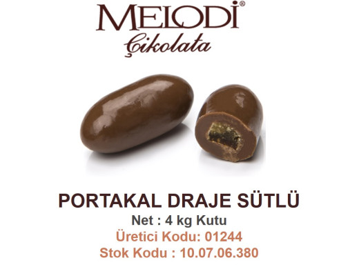 Mld Portakal Draje Sütlü 4 kg