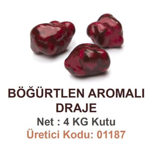 Mld Böğürtlen Aromalı Draje 4 kg