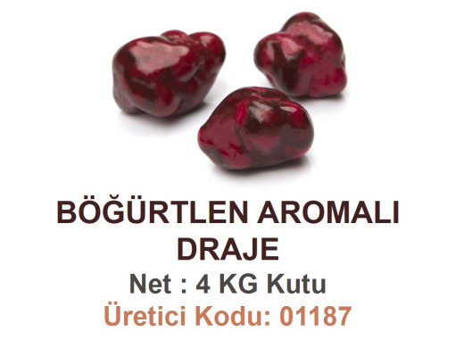 Mld Böğürtlen Aromalı Draje 4 kg