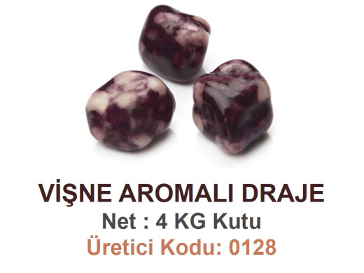 Mld Vişne Aromalı Draje 4 kg