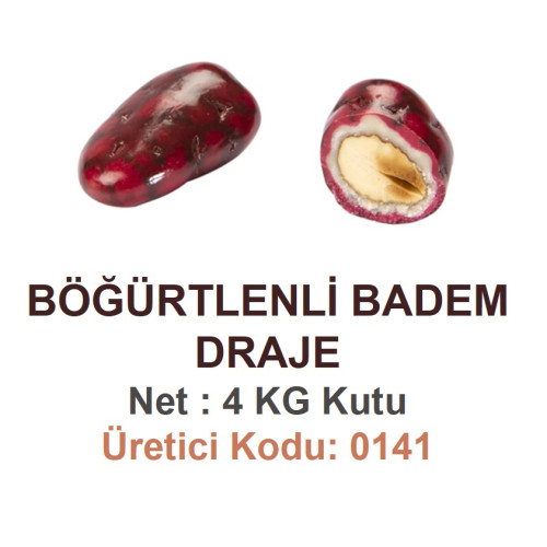 Mld Böğürtlenli Badem Draje 4 kg