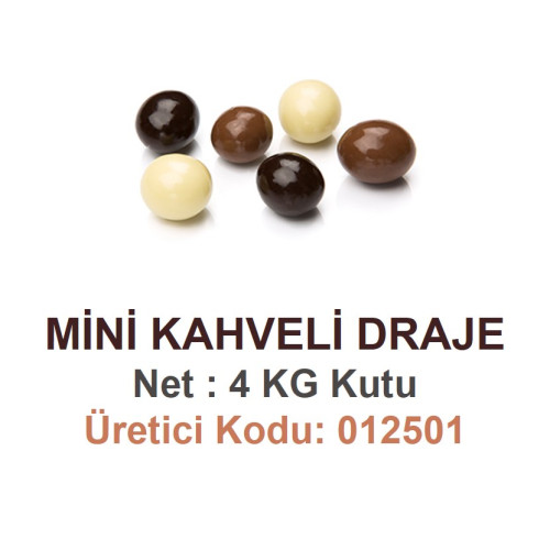 Mld Mini Kahveli Draje 4 kg