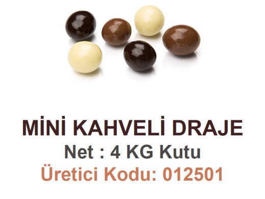 Mld Mini Kahveli Draje 4 kg