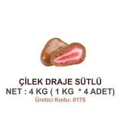 Mld Çilek Draje Sütlü 4 kg