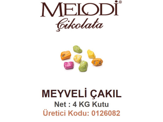 Mld Meyve Aromalı Çakıl 4 kg